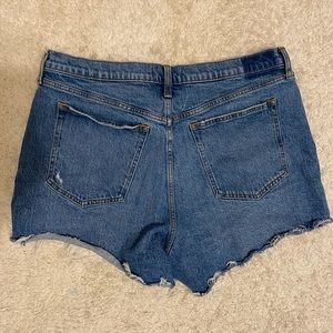 Abercrombie and Fitch curve love jean shorts